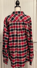 Load image into Gallery viewer, Debbie Distressed Flannel ~ Unisex Size 2XL Tall
