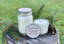 Load image into Gallery viewer, Gingerbread ~ Hand Poured 100% Soy Wax Wooden Wick Candles
