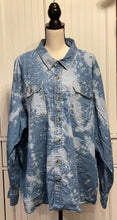 Load image into Gallery viewer, Flo Distressed Denim Shirt ~ Unisex Size 3XL
