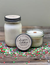 Load image into Gallery viewer, Sugar Cookie ~ Hand Poured 100% Soy Wax Wooden Wick Candles
