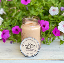 Load image into Gallery viewer, Birthday Cake ~ Hand Poured 100% Soy Wax Candle

