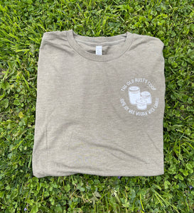 Super Soft Short Sleeve Olive The Old Rusty Coop T-shirt