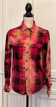 Load image into Gallery viewer, Liz Distressed Flannel ~ Women’s Size Extra Small
