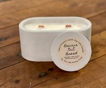 Load image into Gallery viewer, Banana Nut Bread Premium Collection ~ Hand Poured 100% Soy Wax 2 Wooden Wicks
