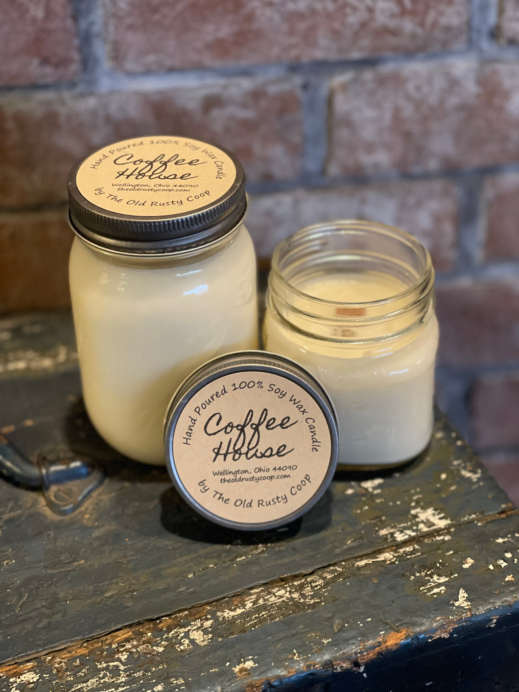 Coffee House ~ Hand Poured 100% Soy Wax Candle