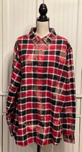 Load image into Gallery viewer, Debbie Distressed Flannel ~ Unisex Size 2XL Tall
