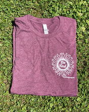 Load image into Gallery viewer, Super Soft Short Sleeve Maroon Be Kind T-shirt
